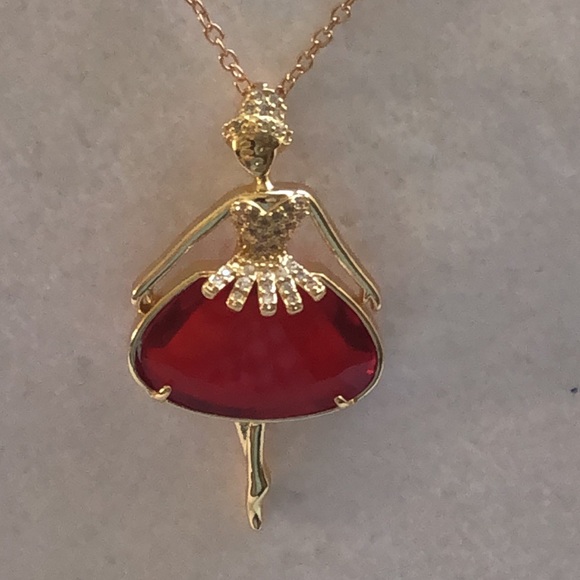 - Dancing Girl Pendant/Necklace - Picture 13 of 14